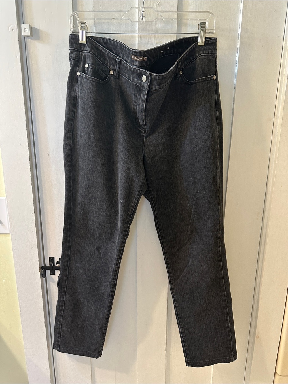 J. McLaughlin Black Straight-Leg Women’s Jeans
